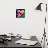 Image 4 of Anthurium Glow Canvas Print