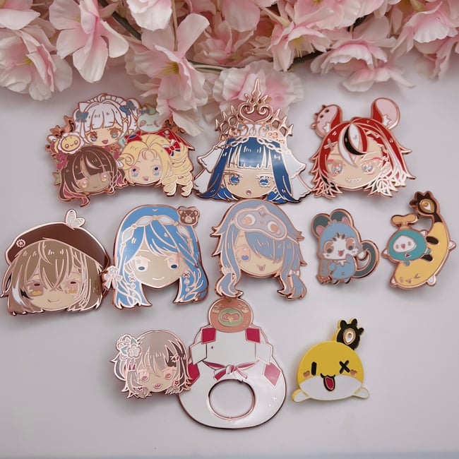 Enamel Pins [ August Update ]