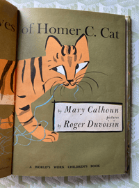 Image 3 of The Nine Lives of Homer C. Cat by Mary Calhoun