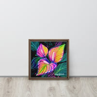 Image 7 of Anthurium Glow Framed Canvas Print