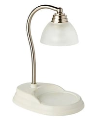 Image 2 of White Aurora Candle Warmer Lamp