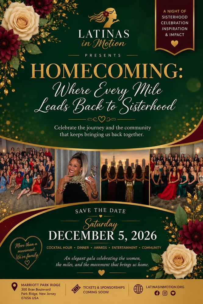 Image of Latinas in Motion Awards Gala Ticket {2026}