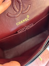Image 22 of Chanel Classic Flap Bag Black Lambskin Leather 23cm