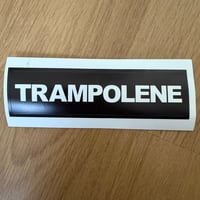 TRAMPOLENE vinyl sticker 