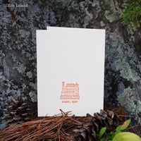 Image 2 of Greeting Card: 'Whooooo loves you?' with friendly owl