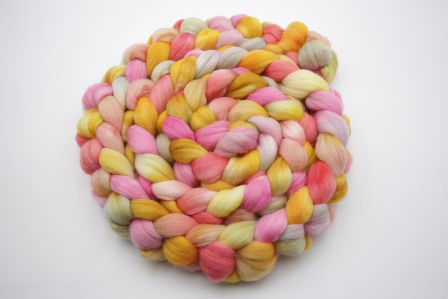 Image of (Club members only) July Fiber Club extras 🩷 Sorbet 🩷 South American Wool + Silk