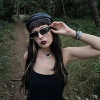 Image 4 of Taste of Y2K Sunglasses (crystal tear version)