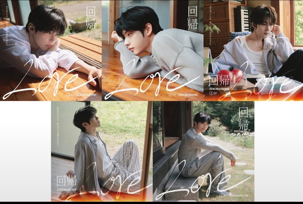 Image of [PRE-ORDER] ZEROBASEONE ‘回帰LOVE’ (Solo Edition) + HMV Japan POBs