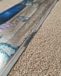 1990s Vintage Childrens Wallpaper Borders - Apollo Mission Moon Foil Astronaut - (Set of 2 Rolls) – detail view 8