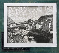 Image 2 of Staithes in Sepia