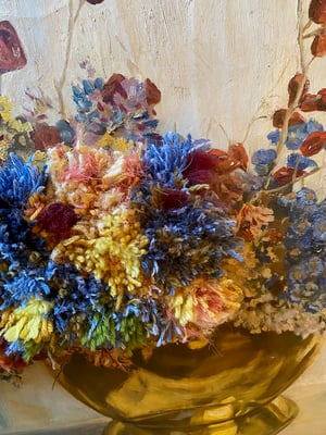Image of altered perspective painting - posies