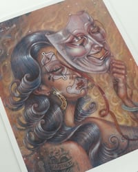 Image 3 of UNTITLED (hand-embellished print) 30 x 40 cm