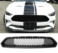 Image 1 of 2018–2023 Ford Mustang Mesh Style Upper Grille