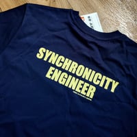 Image 3 of AGENT 23 - SYNCHRONICITY ENGINEER T-SHIRT with book, badge, and card