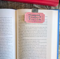 Image 3 of Book Trope Ticket Magnetic Bookmark