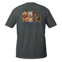 Image 2 of Idaho Pack Walks T-Shirt (Front + Back Logo)