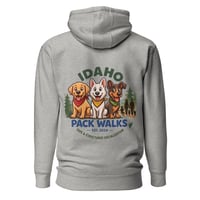 Image 5 of Idaho Pack Walks Hoodie (Front + Back Logo)
