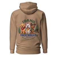 Image 2 of Idaho Pack Walks Hoodie (Front + Back Logo)