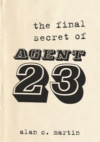 Image 1 of The Final Secret of Agent 23 - mini book with ID card and badge