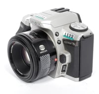 Image 12 of Minolta Maxxum/Dynax 4/5 35mm SLR film camera with 50mm F1.7 AF prime lens #2750//#1122