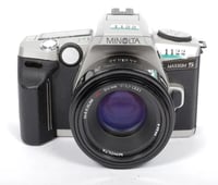 Image 11 of Minolta Maxxum/Dynax 4/5 35mm SLR film camera with 50mm F1.7 AF prime lens #2750//#1122