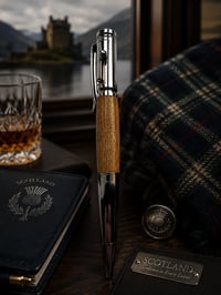 Bolt Action Ballpoint Pen - Scots Oak