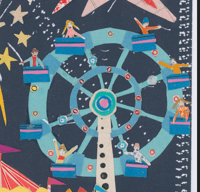 Image 4 of Funfair And Fireworks...... original artwork