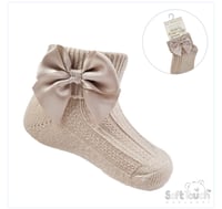 Image 2 of Ankle bow socks