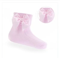 Image 3 of Ankle bow socks