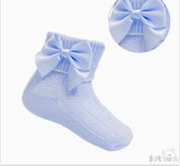 Image 5 of Ankle bow socks
