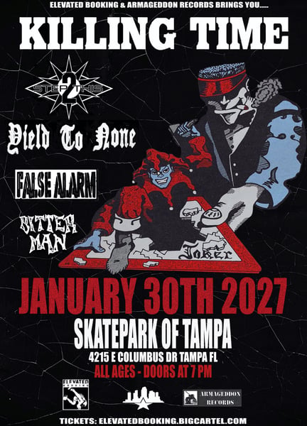 Image of Killing Time in Tampa 1/30/27