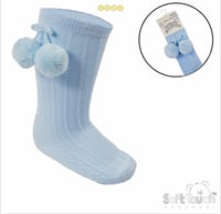 Image 3 of Knee Pom Pom socks
