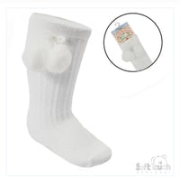 Image 7 of Knee Pom Pom socks