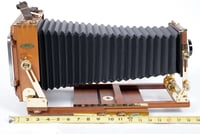 Image 7 of Zone VI "god plated" 4X5 Camera w/ 135mm+210mm Lenses + Holders + FILM + fresnel #2950