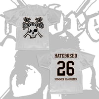 HATEBREED "SUMMER SLAUGHTER" JERSEY WHITE - PRE-ORDER