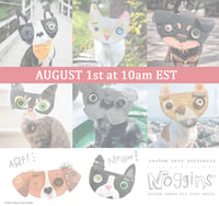 Image 1 of Part 2: Custom Pet Noggins™ - Little Heads for Your Walls