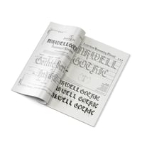 Image 3 of Inkwell Gothic Calligraphy Learning Manual