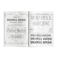 Image 6 of Inkwell Gothic Calligraphy Learning Manual
