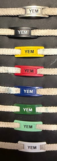Image 2 of YEM shoe lace locks - color variants