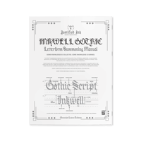 Image 2 of Inkwell Gothic Letterform Summoning Manual (E-Book)