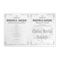 Image 5 of Inkwell Gothic Letterform Summoning Manual (E-Book)