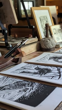Image 3 of MAGPIE print