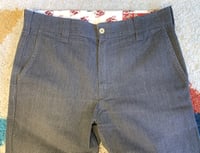 Image 2 of Cat’s Paw by sugar cane jeans work chinos, size 32 (fits true)