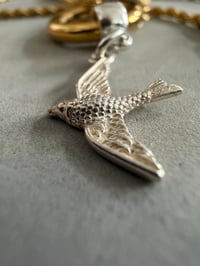 Image 2 of Swift pendant and Branch Hoops.
