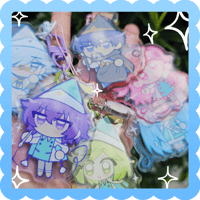 Image 1 of wha ❄️ epoxy charms