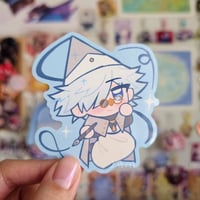 Image 3 of wha ❄️ die cut stickers