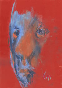 Image 2 of Thomas - Sketchbook Drawing in Soft Pastels on Paper 