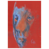Image 1 of Thomas - Sketchbook Drawing in Soft Pastels on Paper 