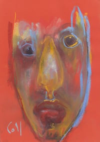 Image 2 of Browed - Sketchbook Drawing in Soft Pastels on Paper 