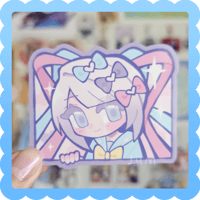 kangel ❄️ die cut sticker
